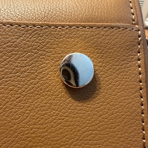 Mina Baie Midi Harper: Tan Leather - Picture 4 of 5